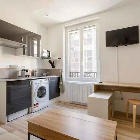 Apartment Studio Equipe Boulevard Stalingrad -2 Personnes Lyon